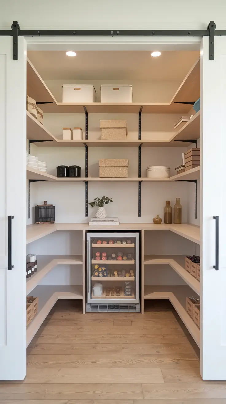 Narrow Walk-In Pantry Ideas: Smart Layouts, Shelving & Design Tips