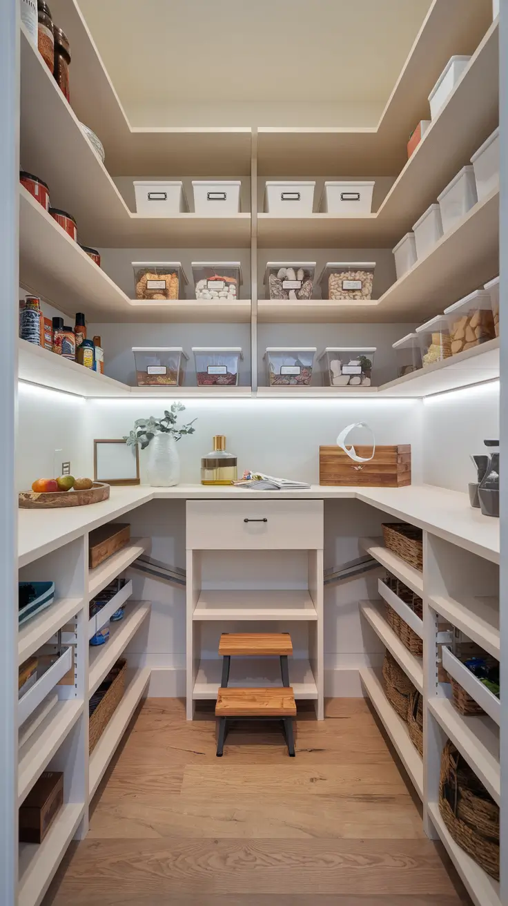 Narrow Walk-In Pantry Ideas: Smart Layouts, Shelving & Design Tips