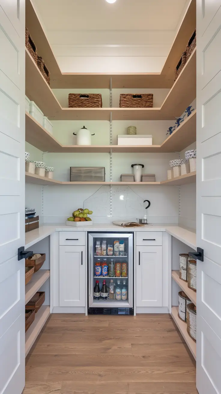 Narrow Walk-In Pantry Ideas: Smart Layouts, Shelving & Design Tips