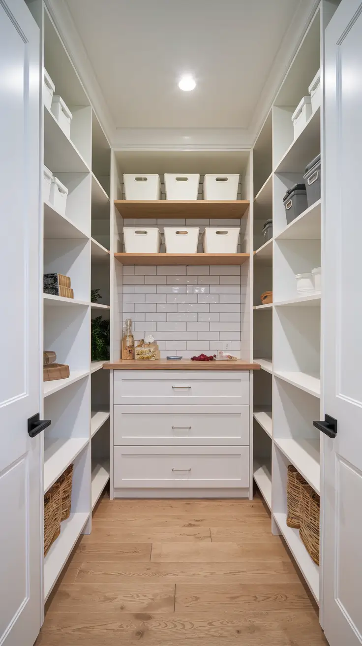 Narrow Walk-In Pantry Ideas: Smart Layouts, Shelving & Design Tips