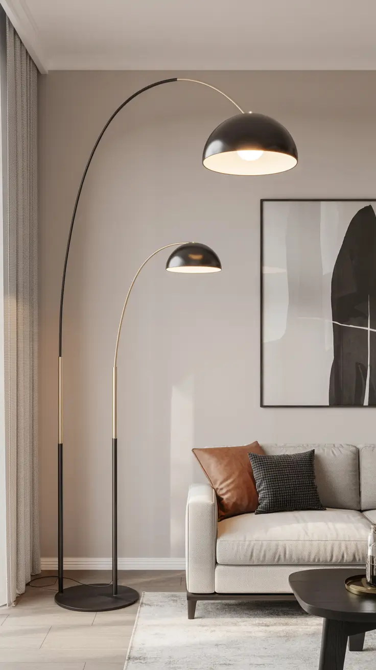 Sleek Modern Floor Lamps