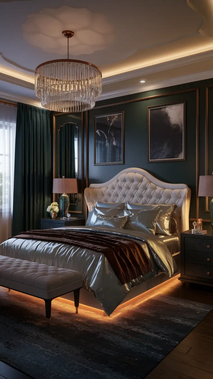 Romantic Moody Bedroom