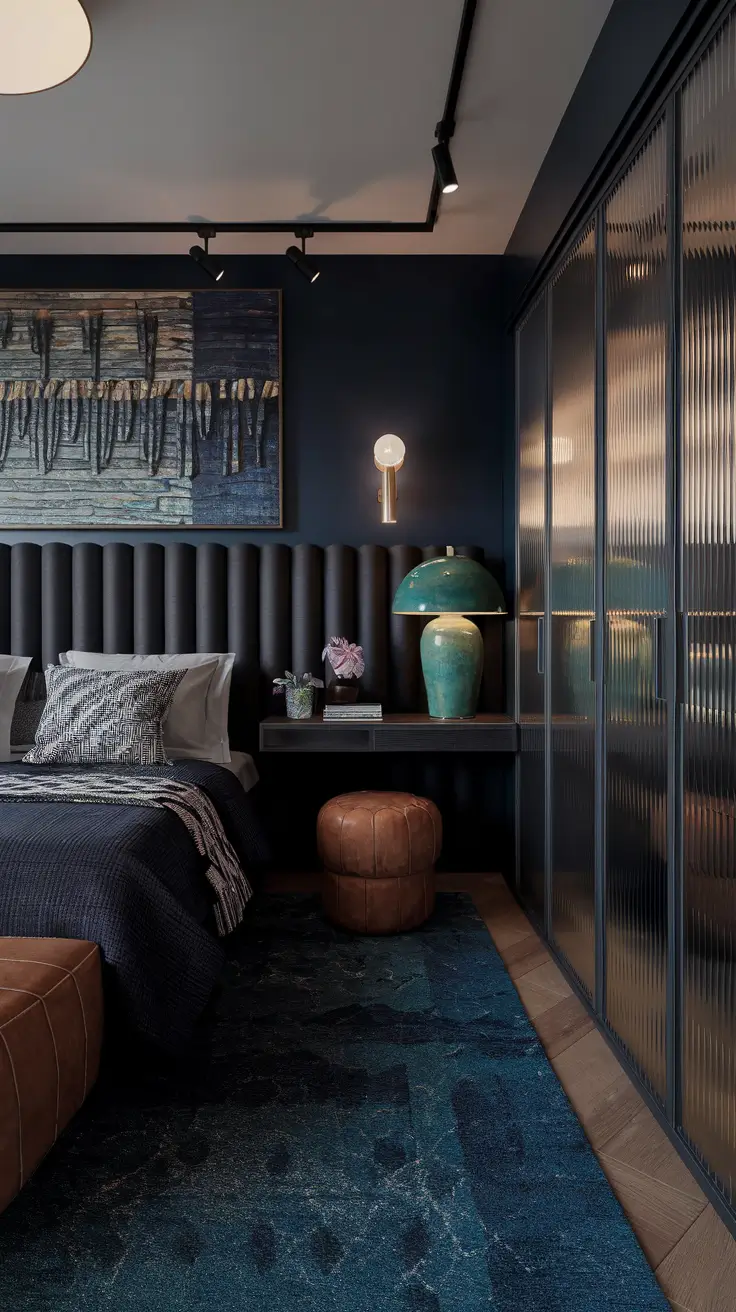 Eclectic Moody Bedroom