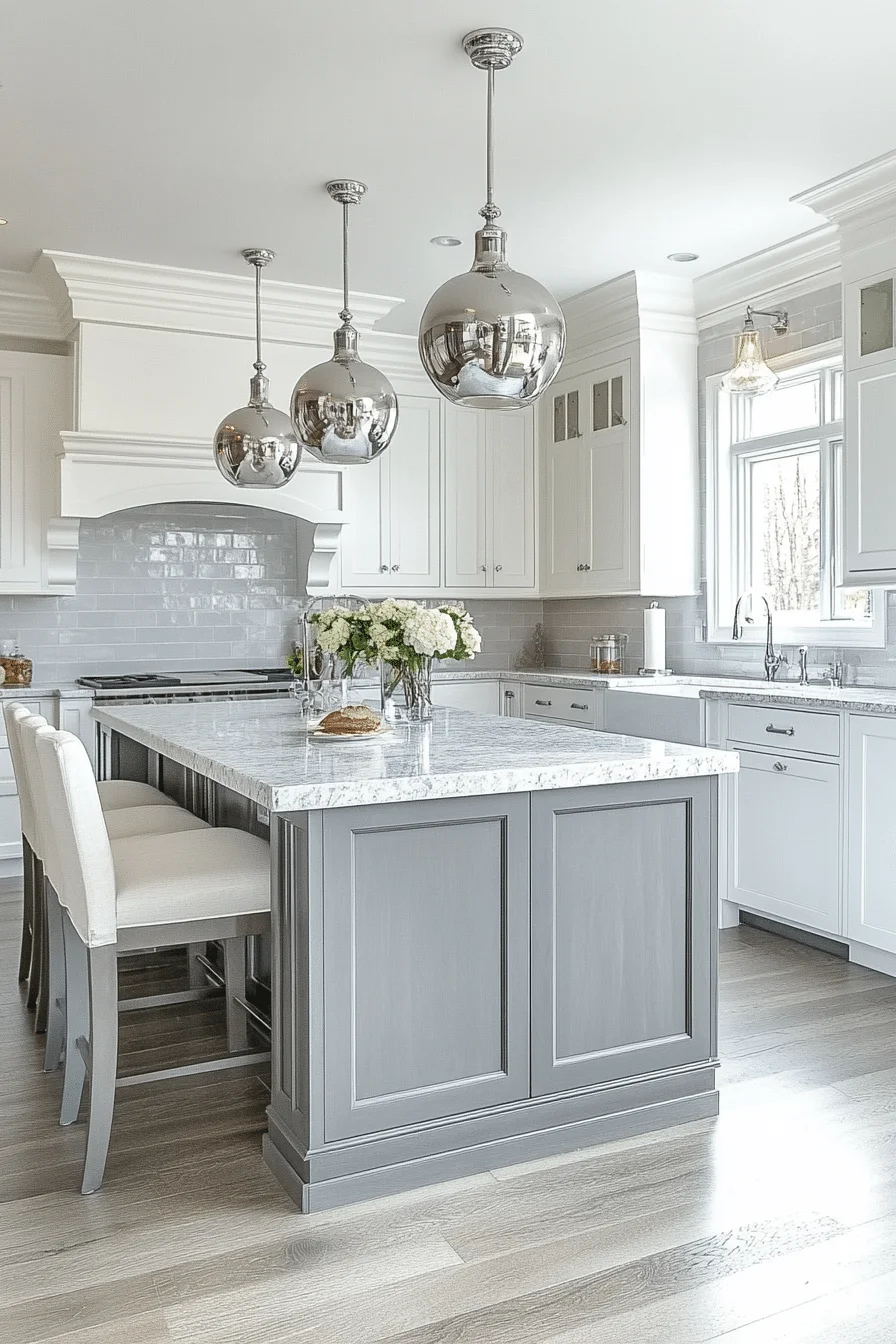 antique white kitchen cabinets