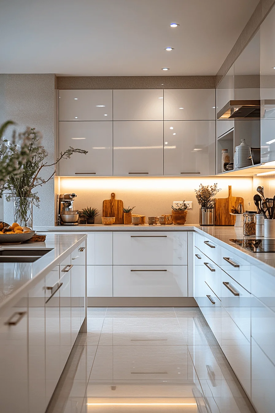 antique white kitchen cabinets