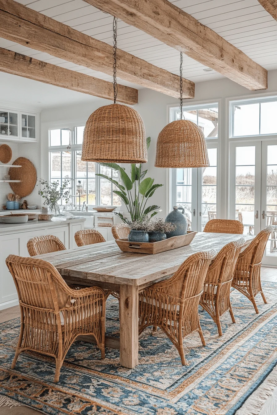 coastal farmhouse decor
