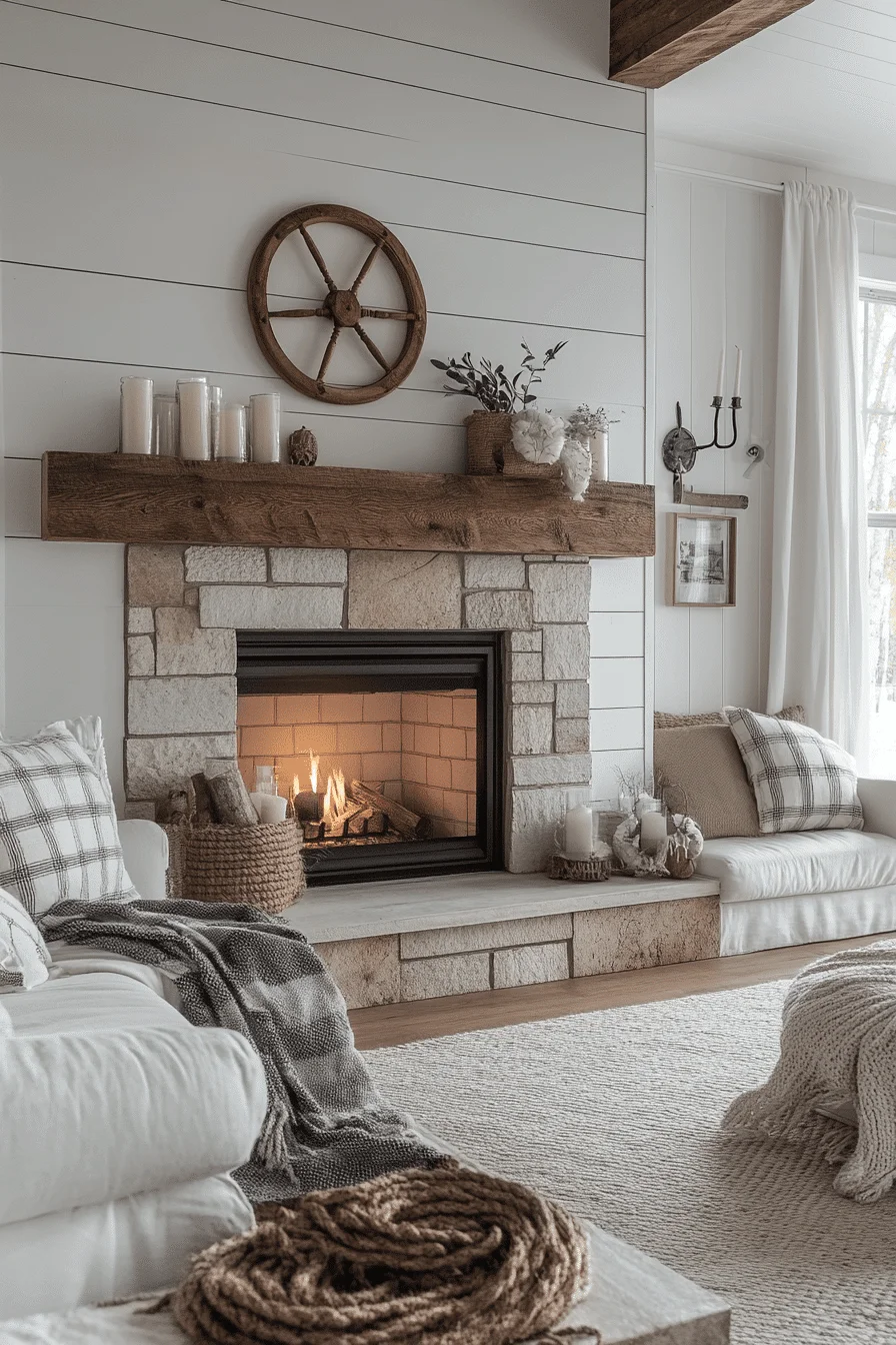 coastal farmhouse decor