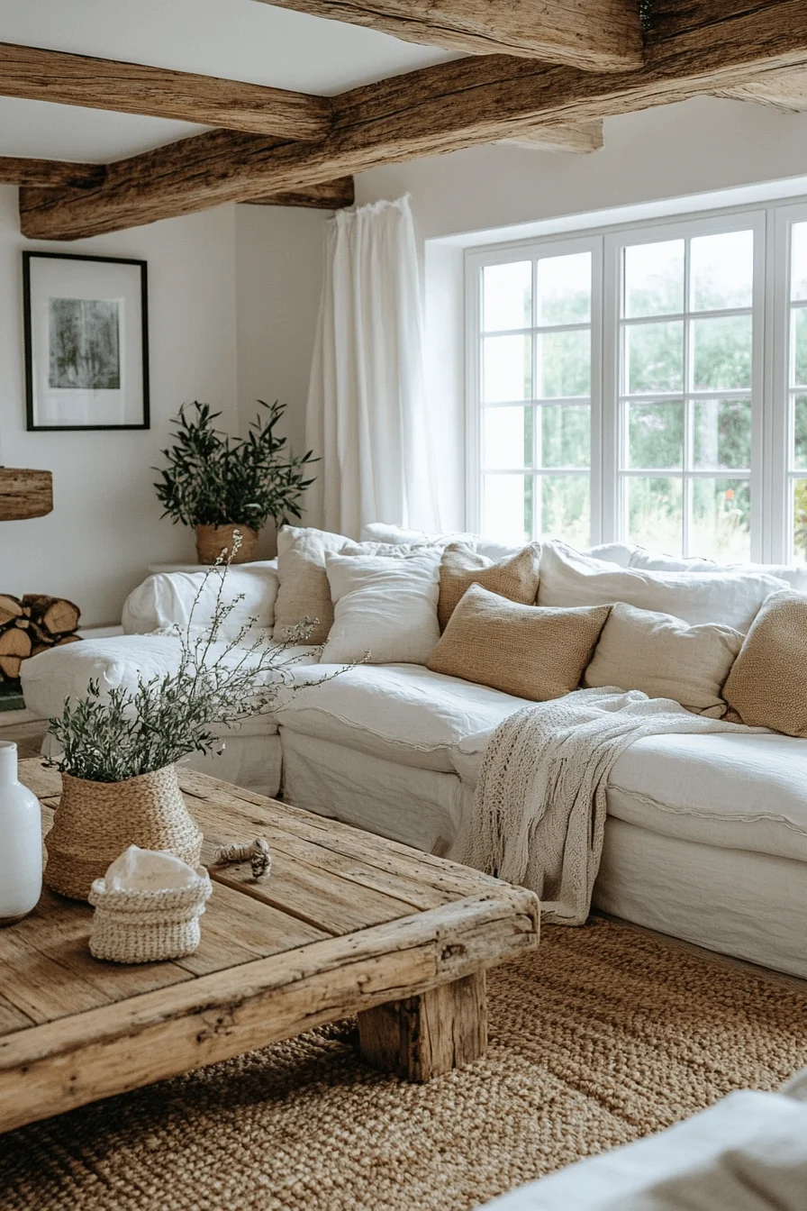 coastal farmhouse decor