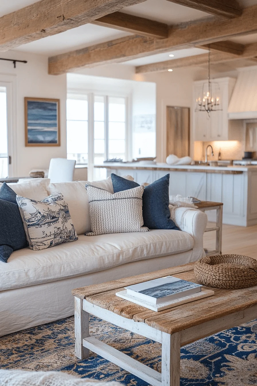 coastal farmhouse decor