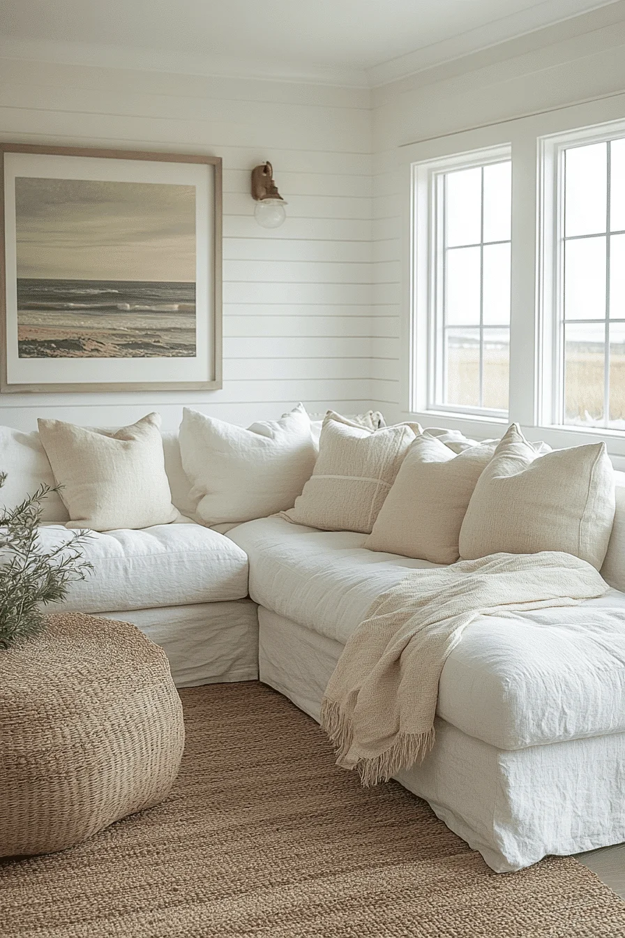 coastal farmhouse decor