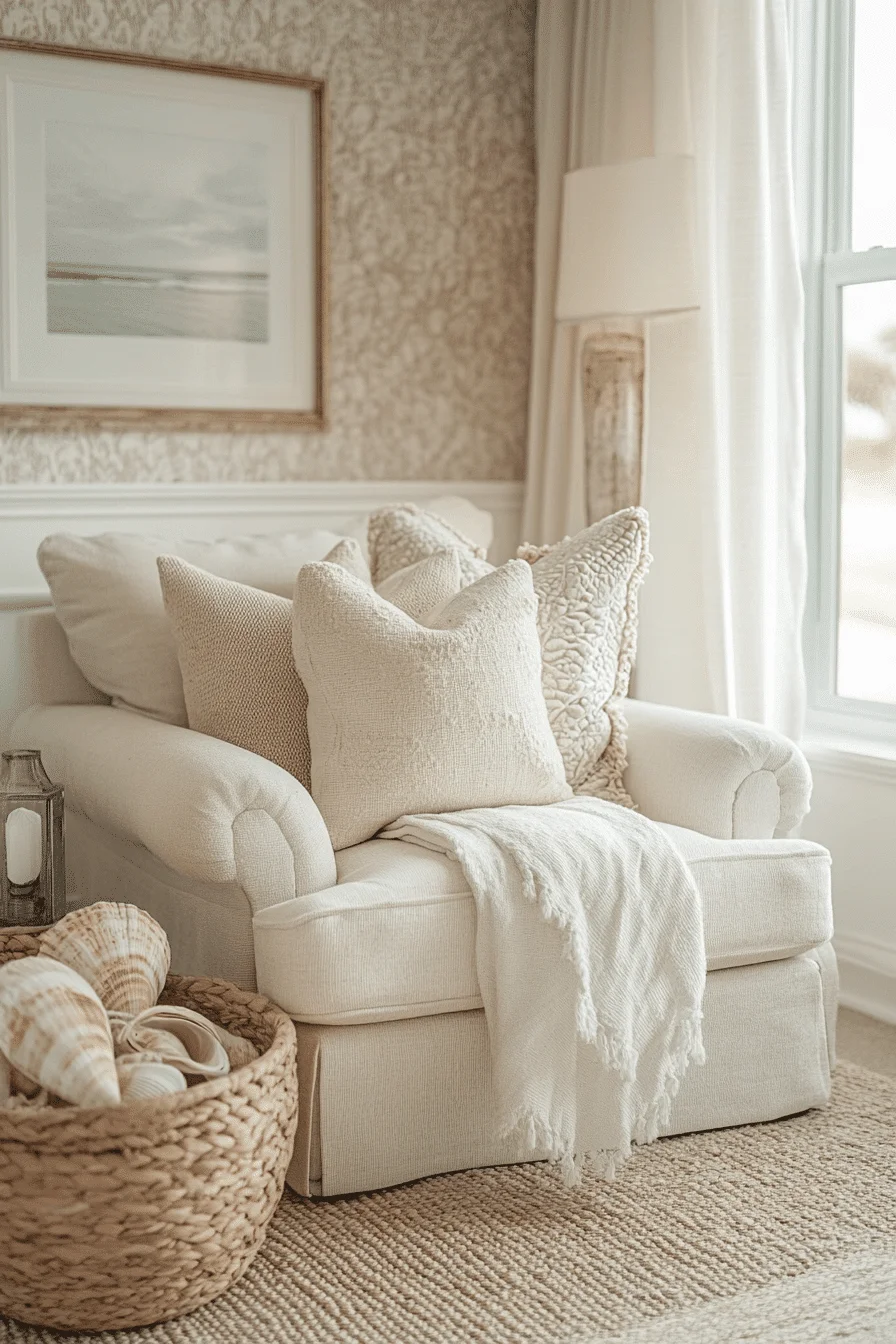 coastal farmhouse decor