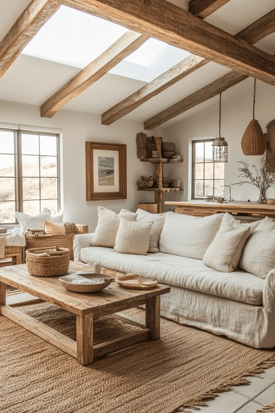 coastal farmhouse decor