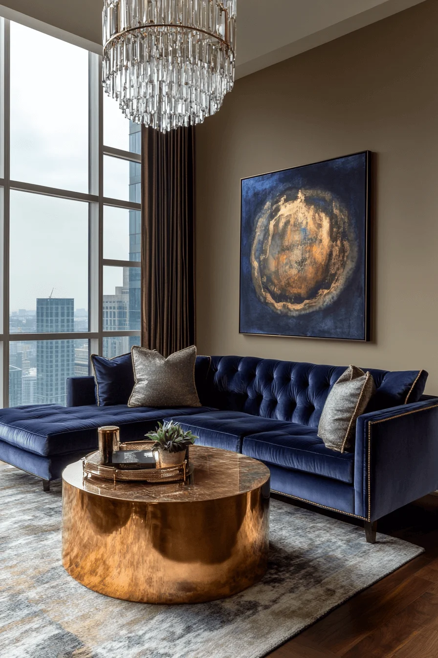 penthouse living room