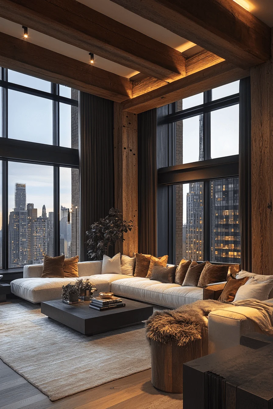 penthouse living room