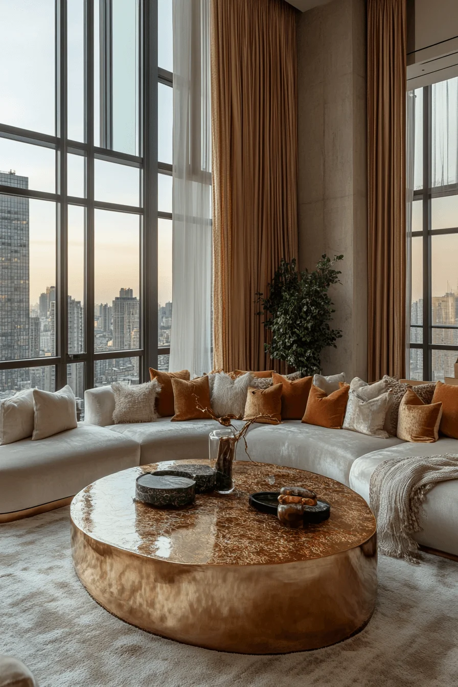 penthouse living room