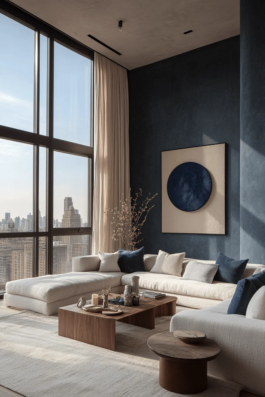 penthouse living room