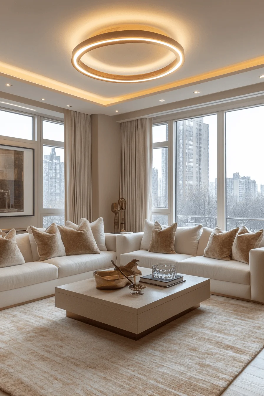 penthouse living room