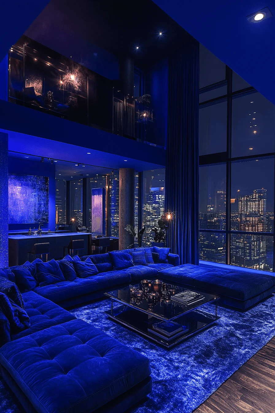penthouse living room