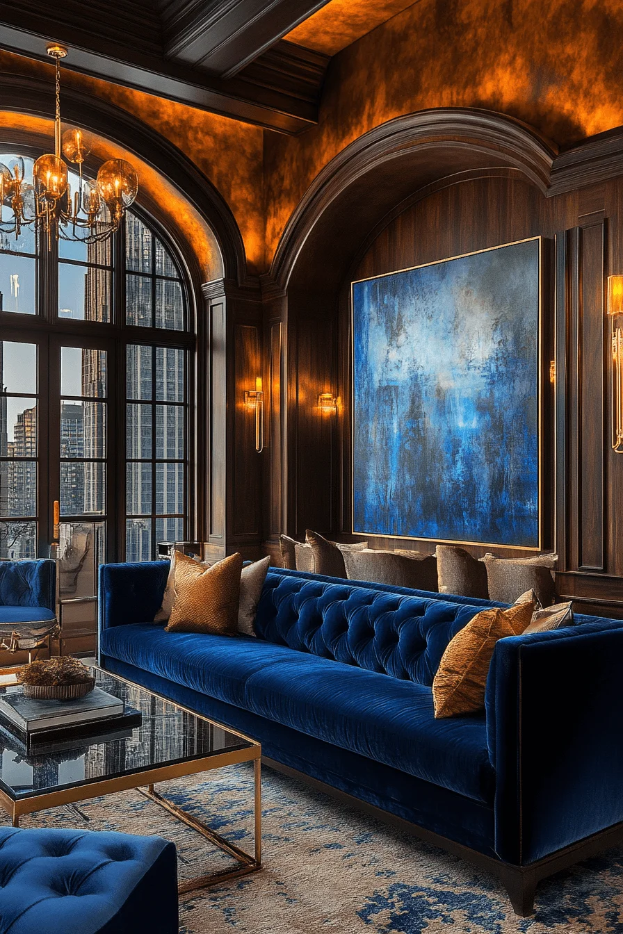 penthouse living room