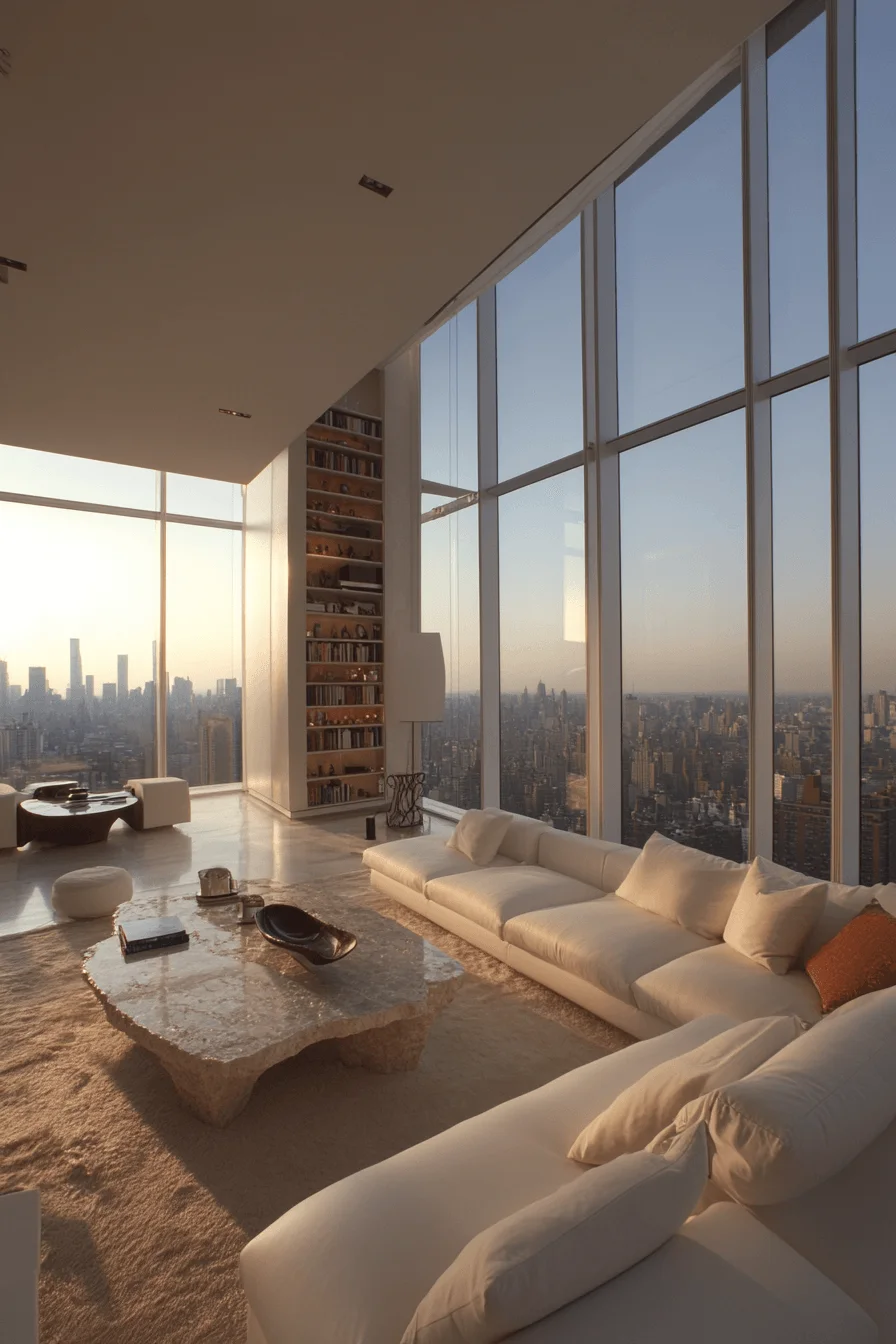 penthouse living room