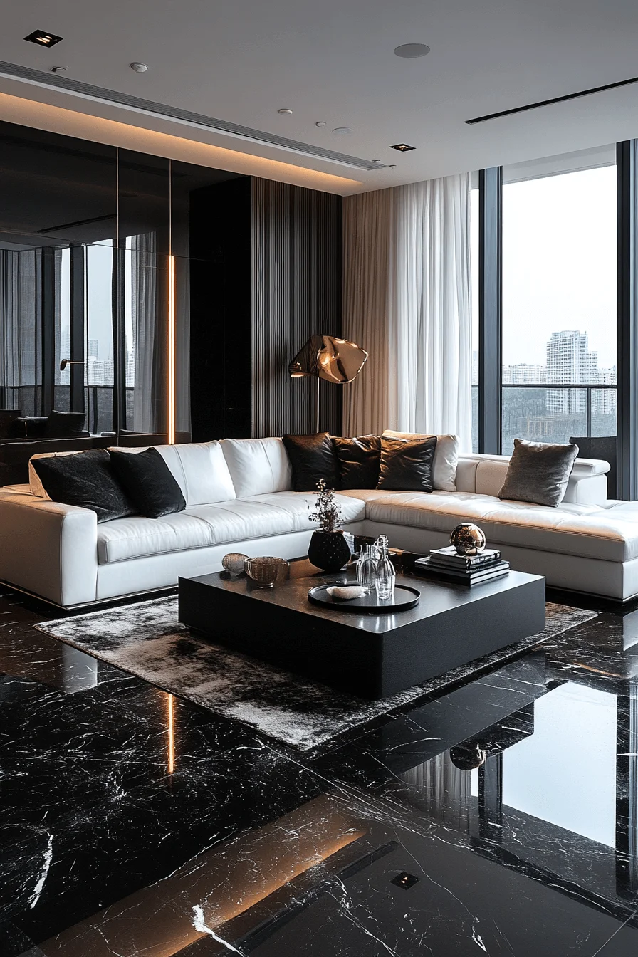 penthouse living room