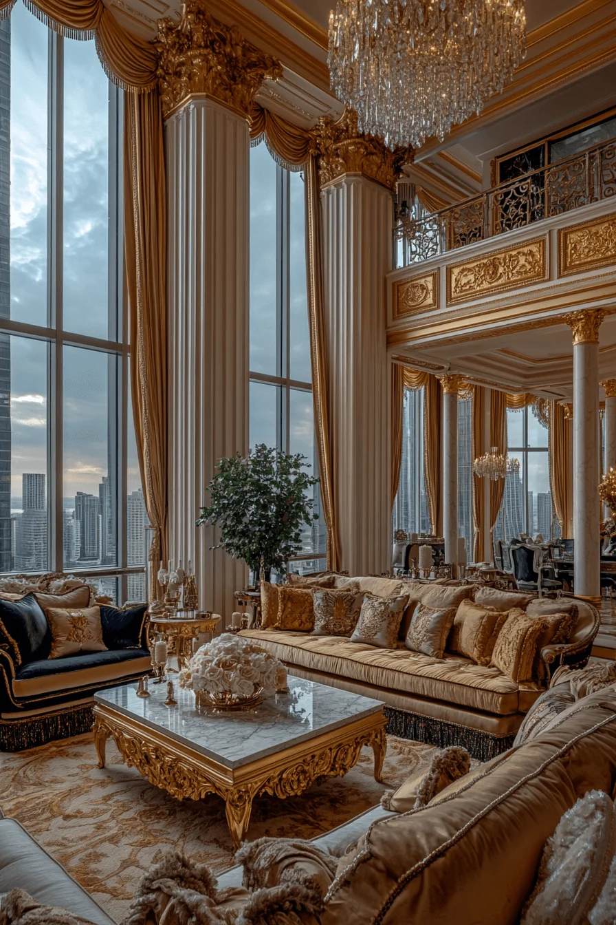 penthouse living room