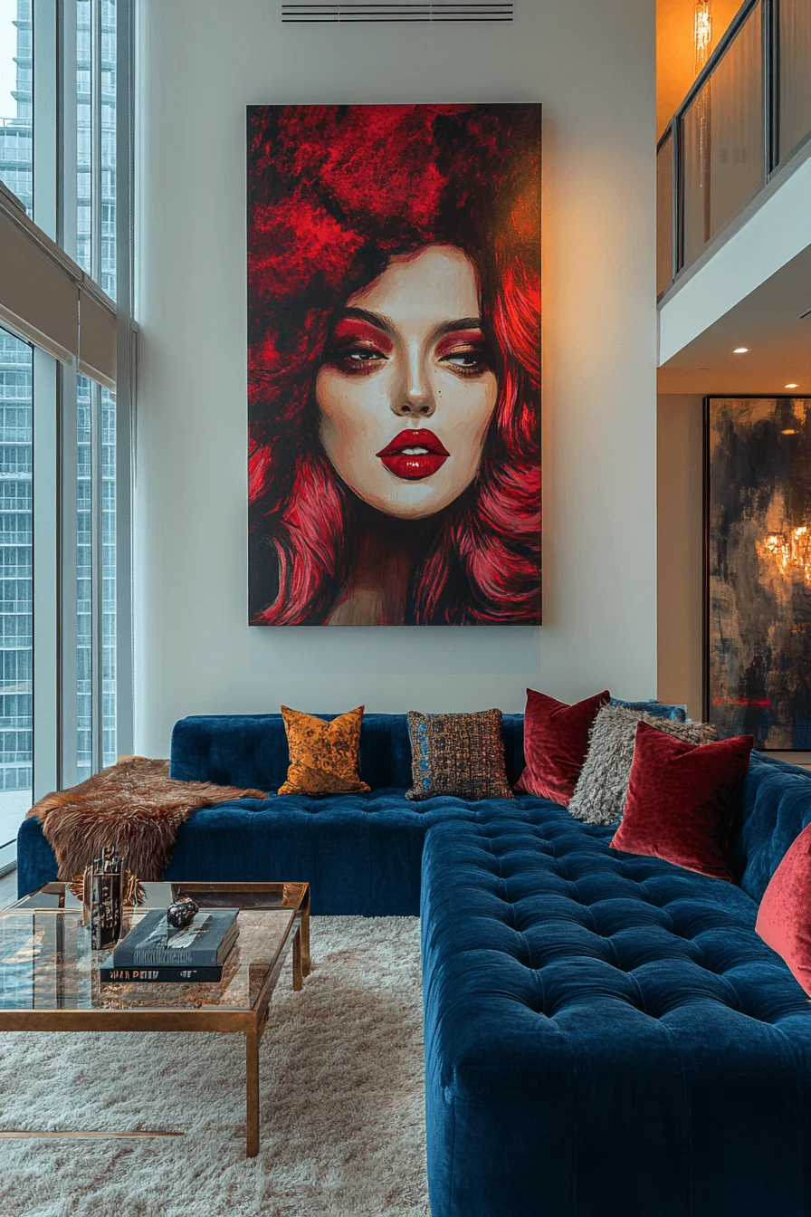 penthouse living room