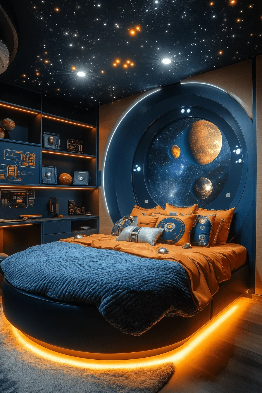 space themed bedroom ideas