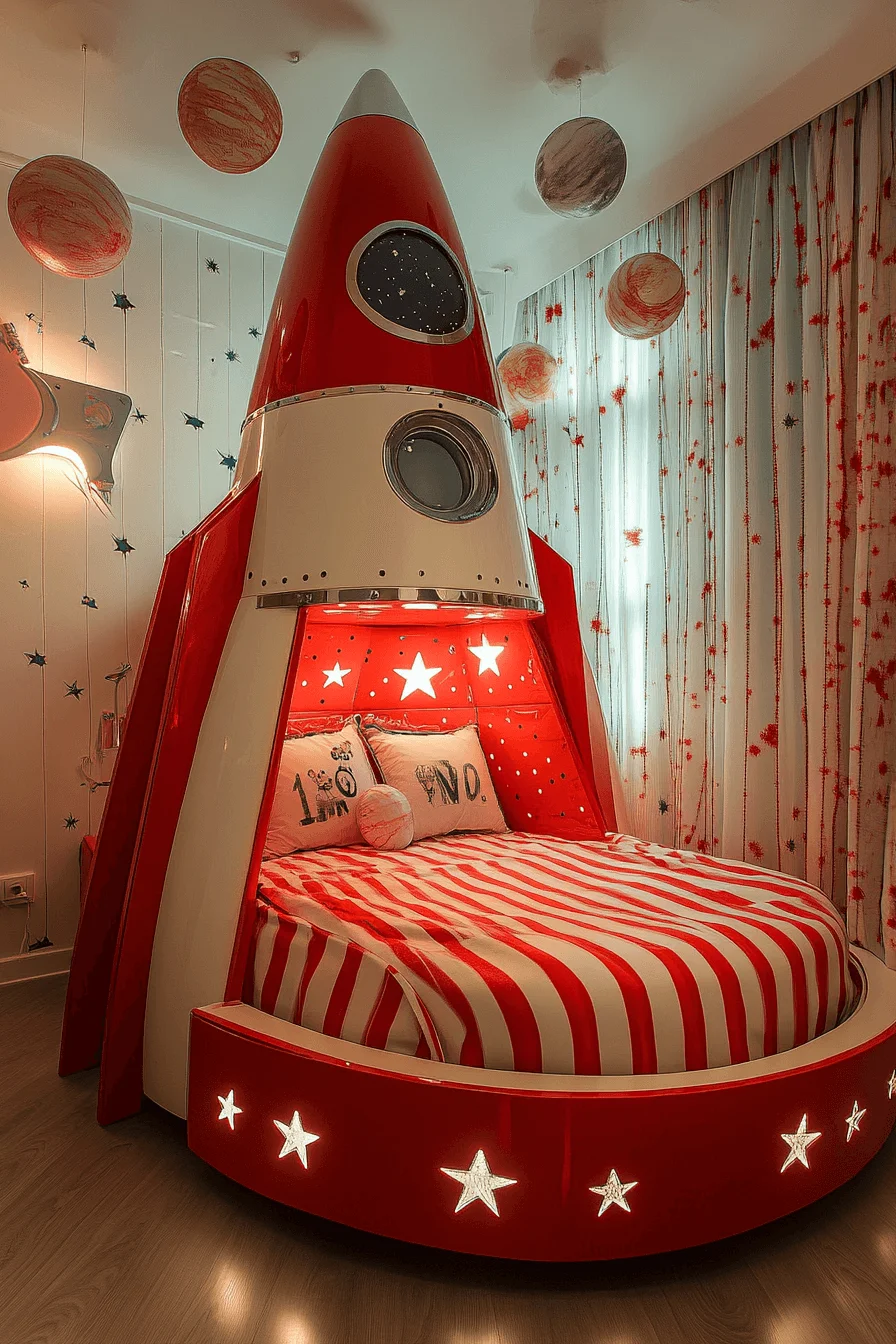 space themed bedroom ideas