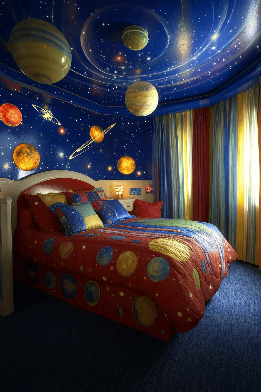 space themed bedroom ideas