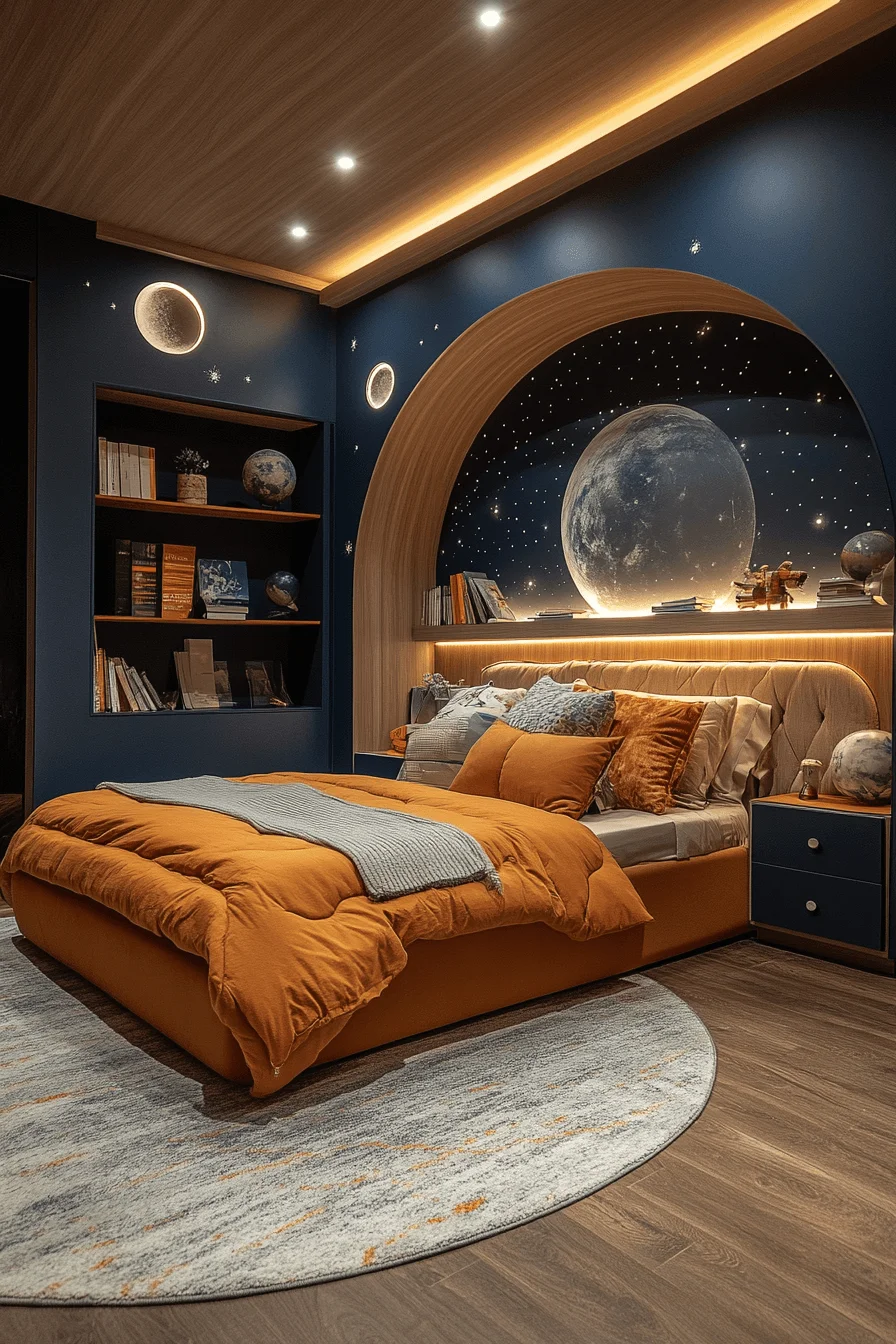 space themed bedroom ideas