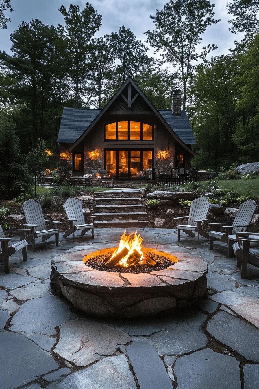 29 Backyard Fire Pit Ideas Lounge Areas For A Peaceful Glowing Escape backyard fire pit ideas lounge areas