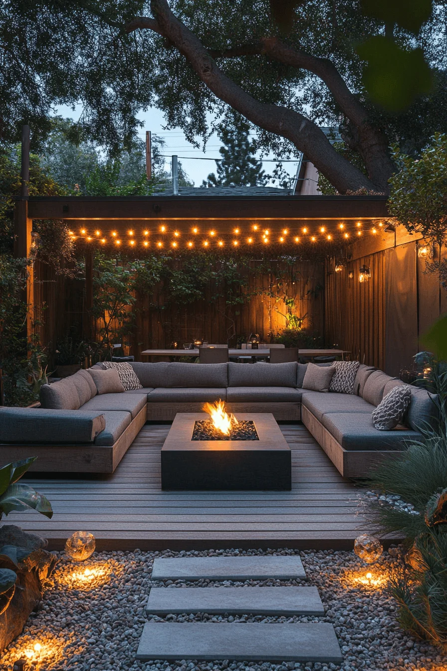 29 Backyard Fire Pit Ideas Lounge Areas For A Peaceful Glowing Escape backyard fire pit ideas lounge areas