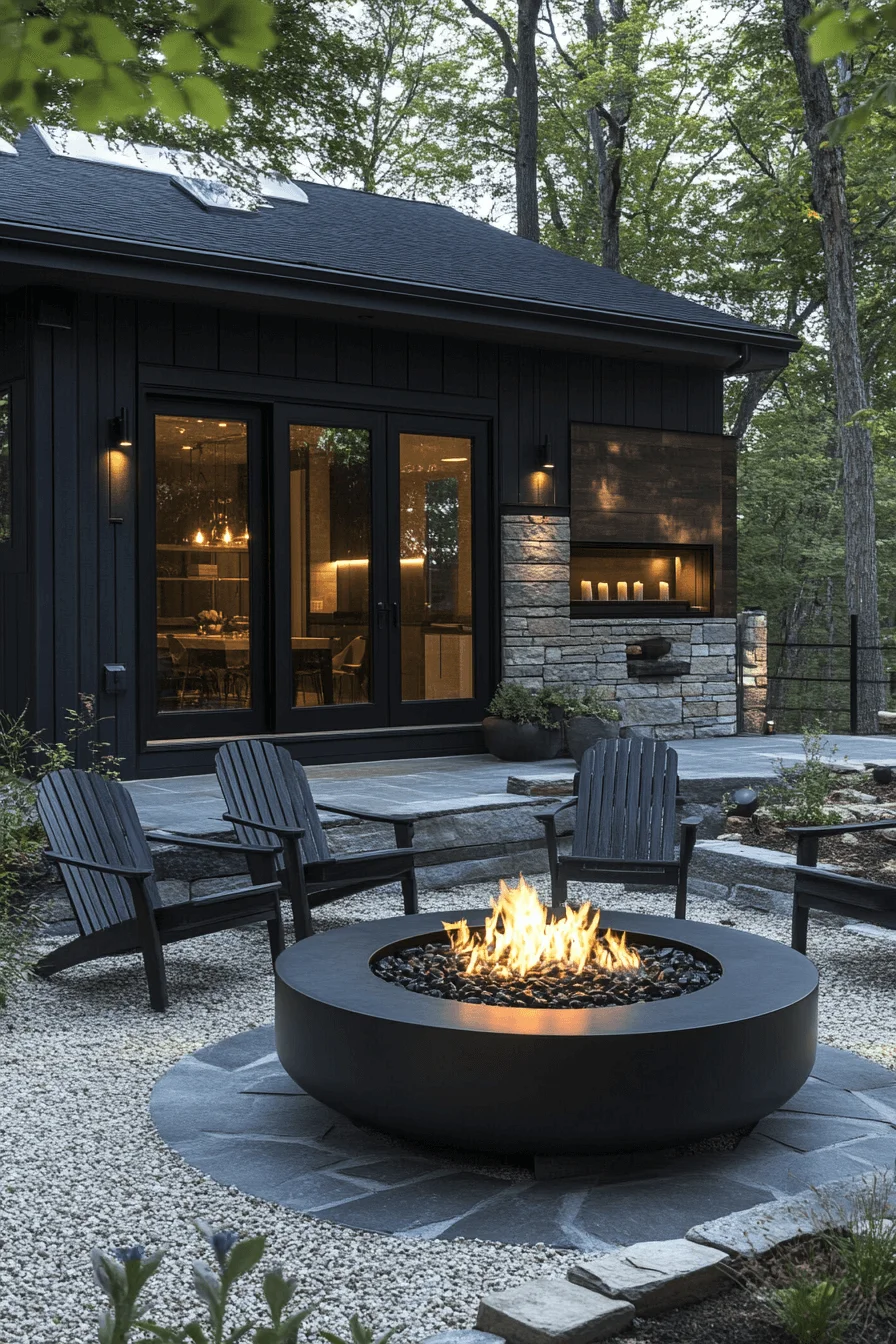 29 Backyard Fire Pit Ideas Lounge Areas For A Peaceful Glowing Escape backyard fire pit ideas lounge areas