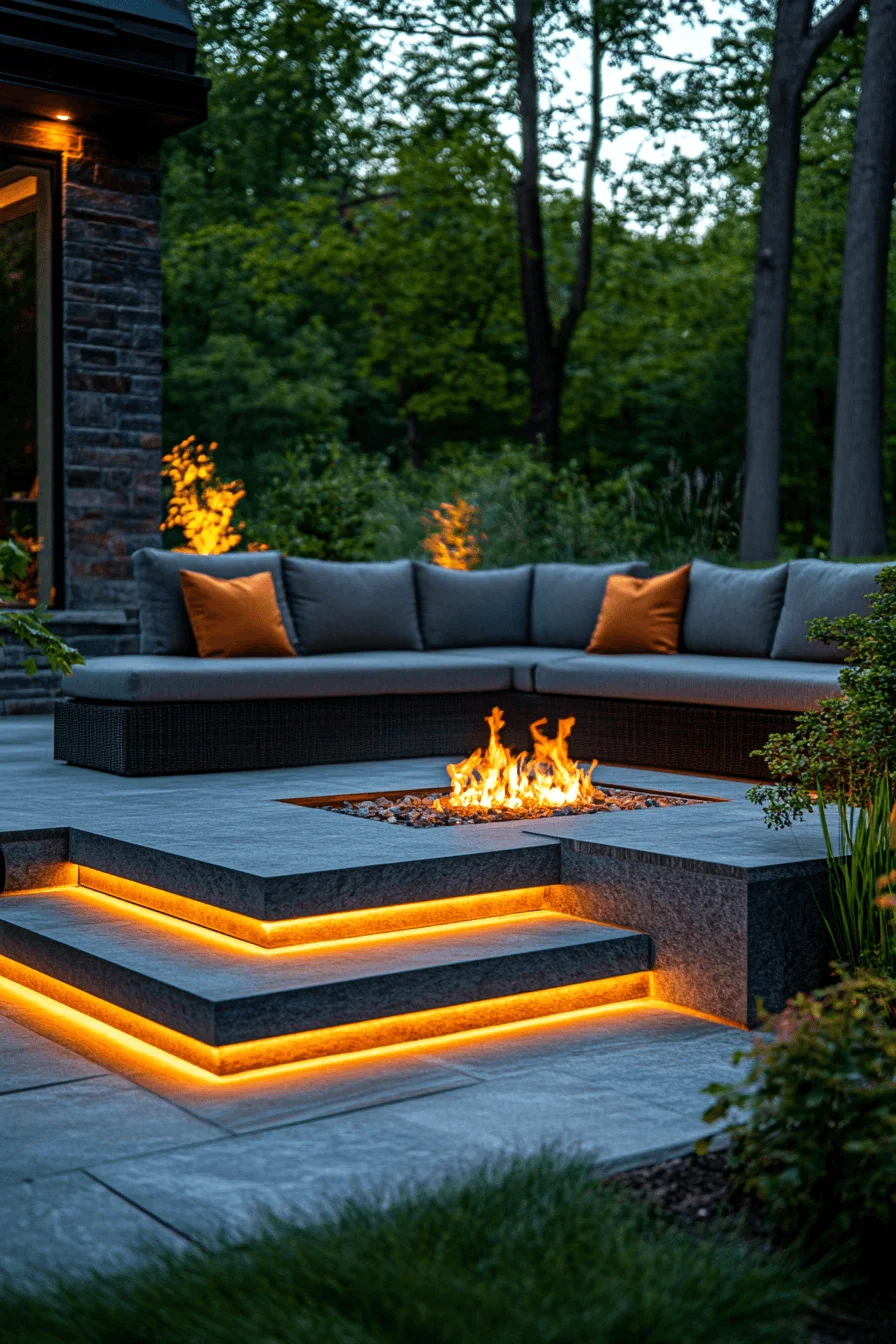 29 Backyard Fire Pit Ideas Lounge Areas For A Peaceful Glowing Escape backyard fire pit ideas lounge areas