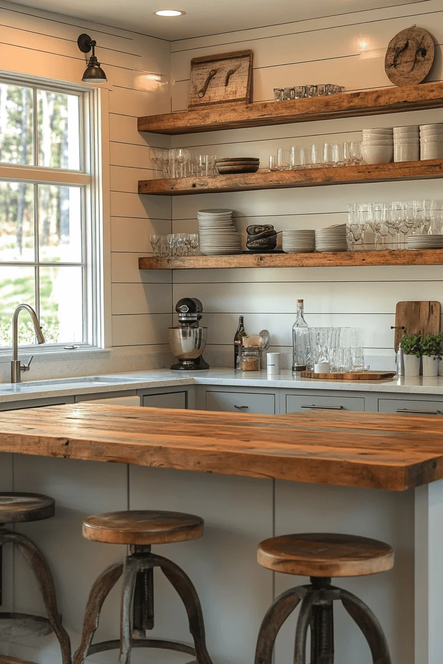 29 Shiplap Backsplash Ideas For A Warm Cheerful Kitchen Refresh shiplap backsplash ideas