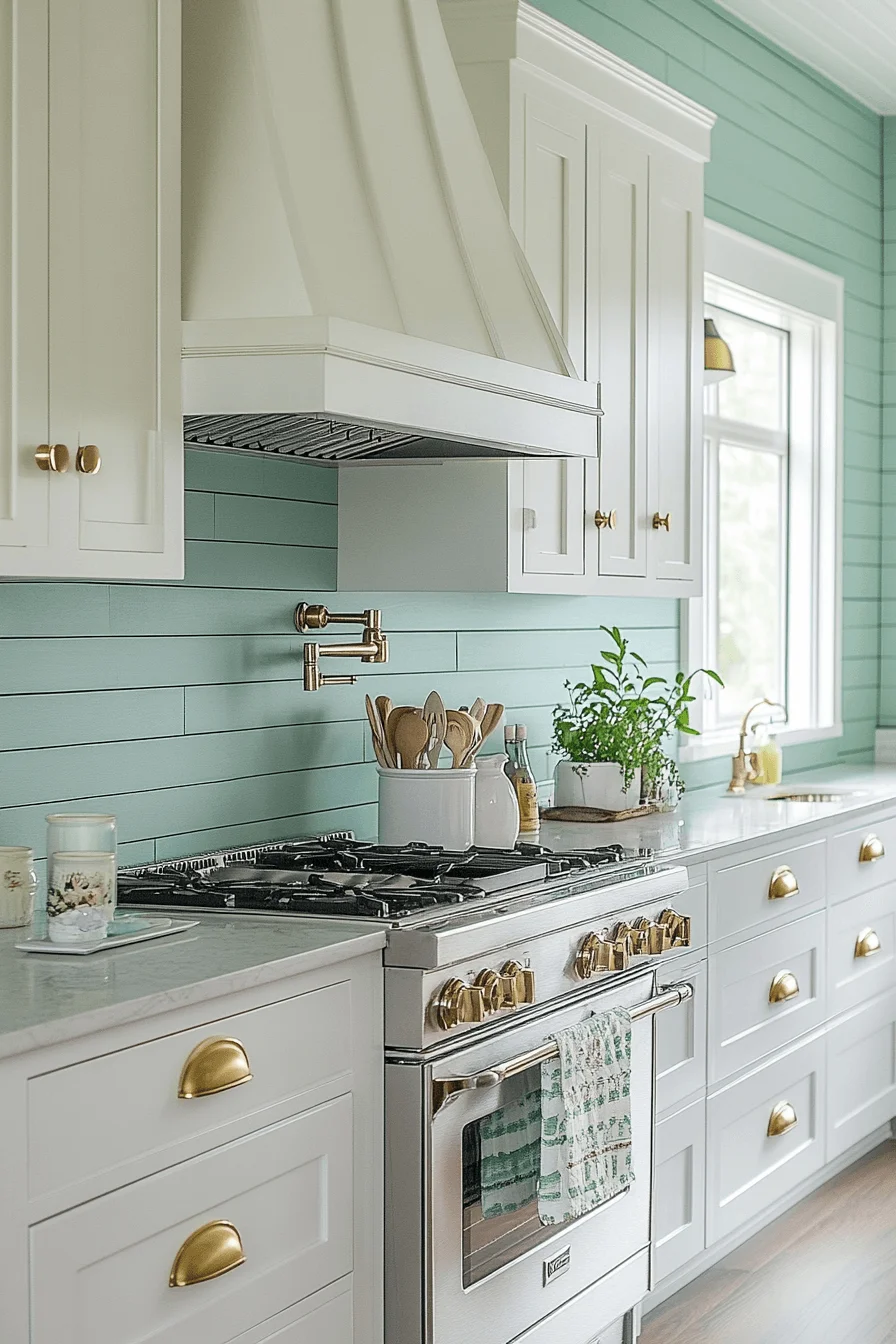 29 Shiplap Backsplash Ideas For A Warm Cheerful Kitchen Refresh shiplap backsplash ideas