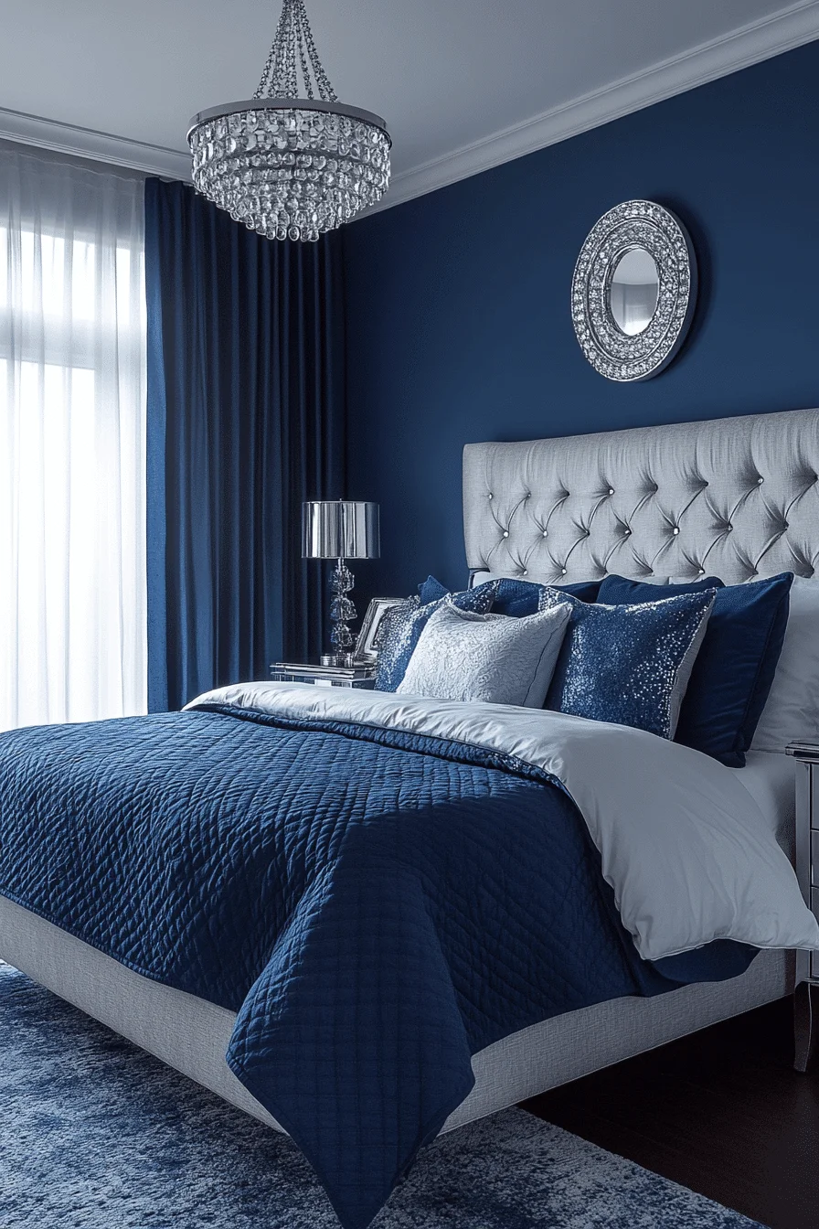 jewel tone bedroom