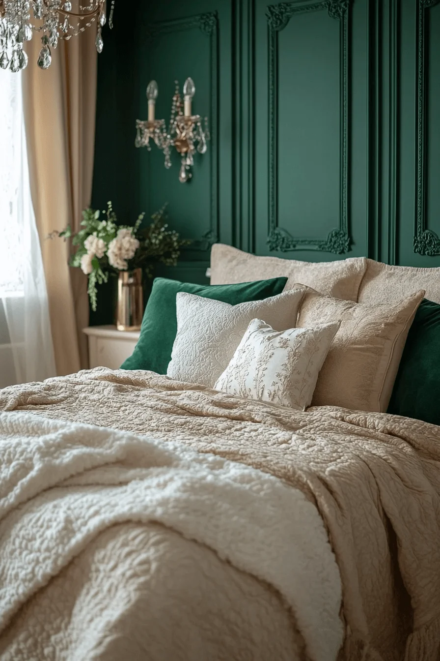 jewel tone bedroom