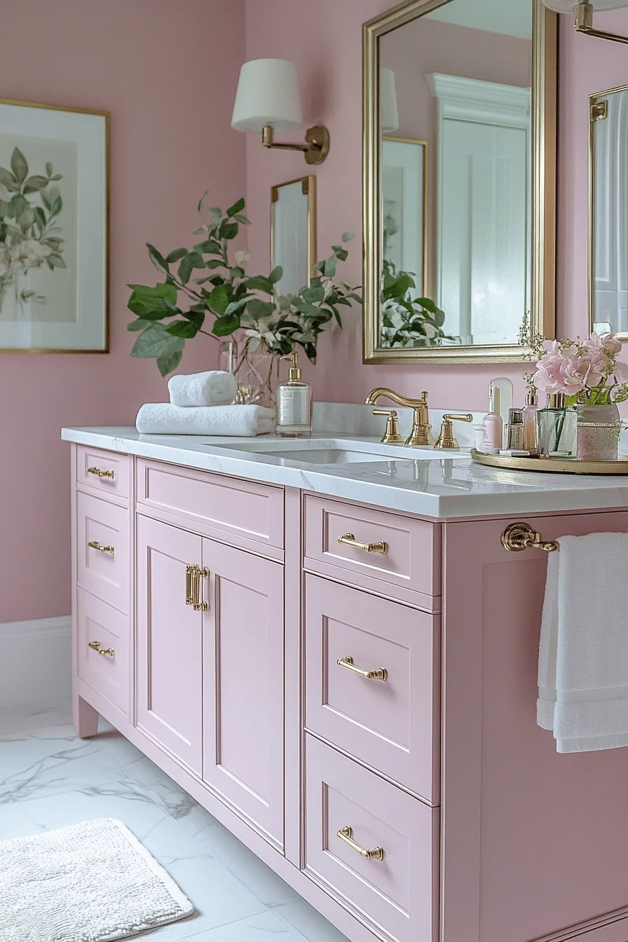 jewel tone bathroom