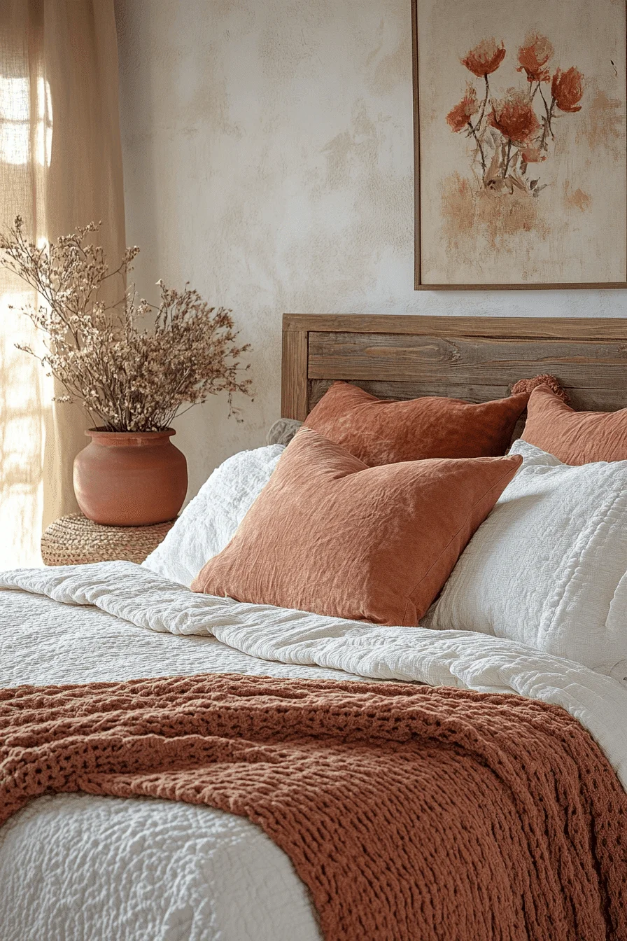 Terracotta Boho Bedroom Ideas