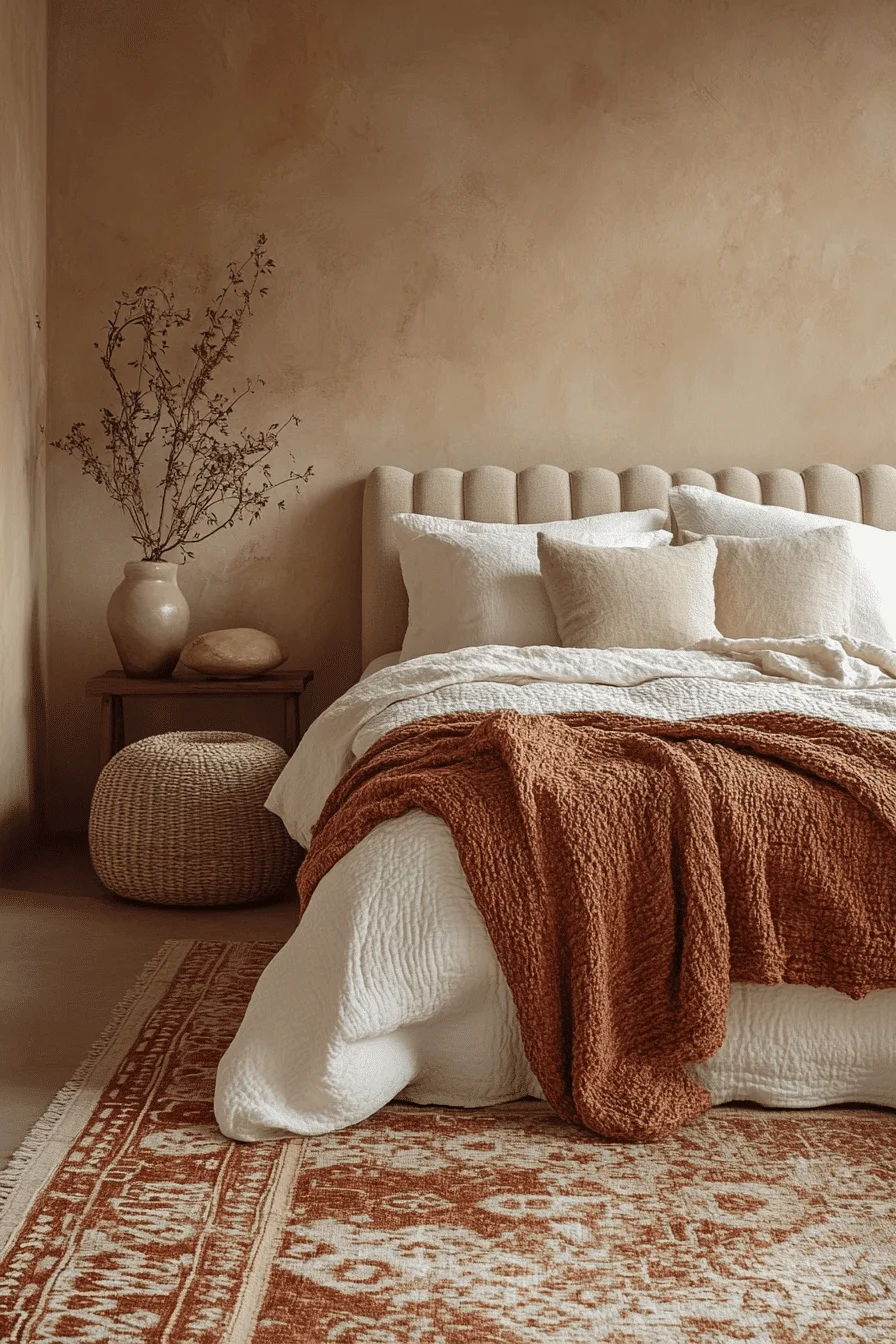 Terracotta Boho Bedroom Ideas