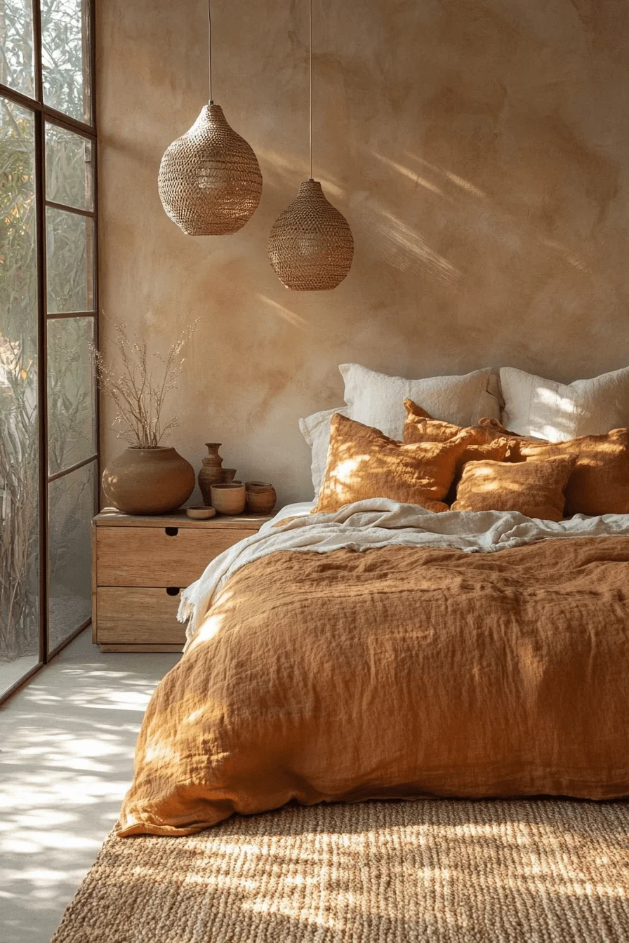 Terracotta Boho Bedroom Ideas