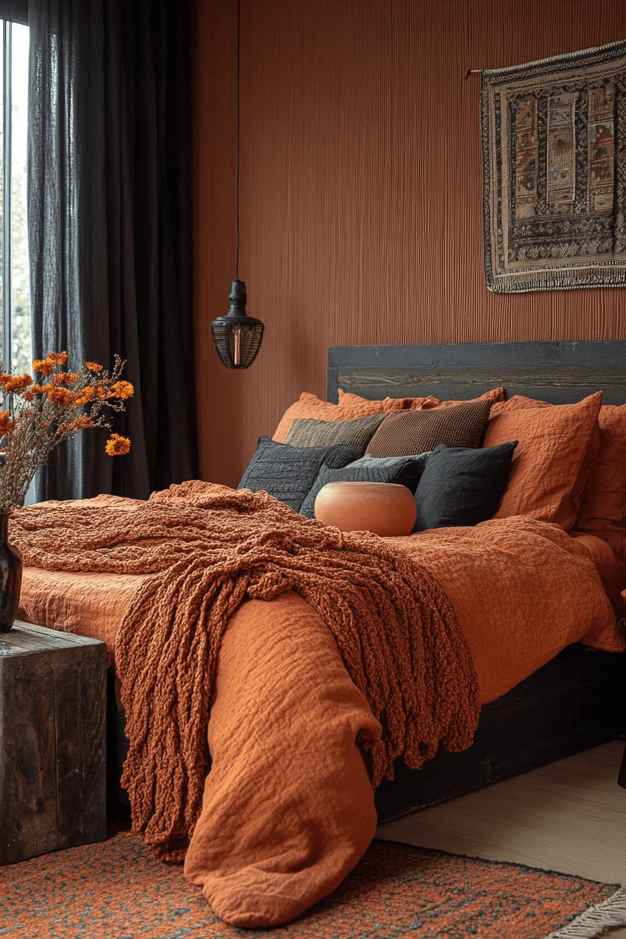 Terracotta Boho Bedroom Ideas