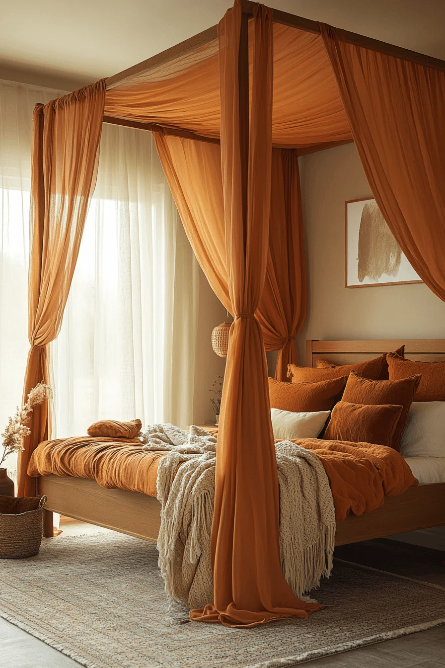 Terracotta Boho Bedroom Ideas
