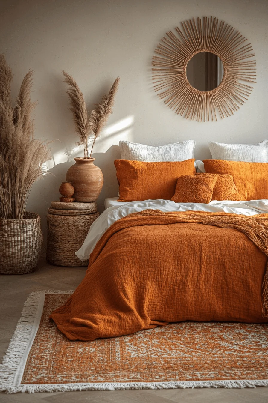 Terracotta Boho Bedroom Ideas