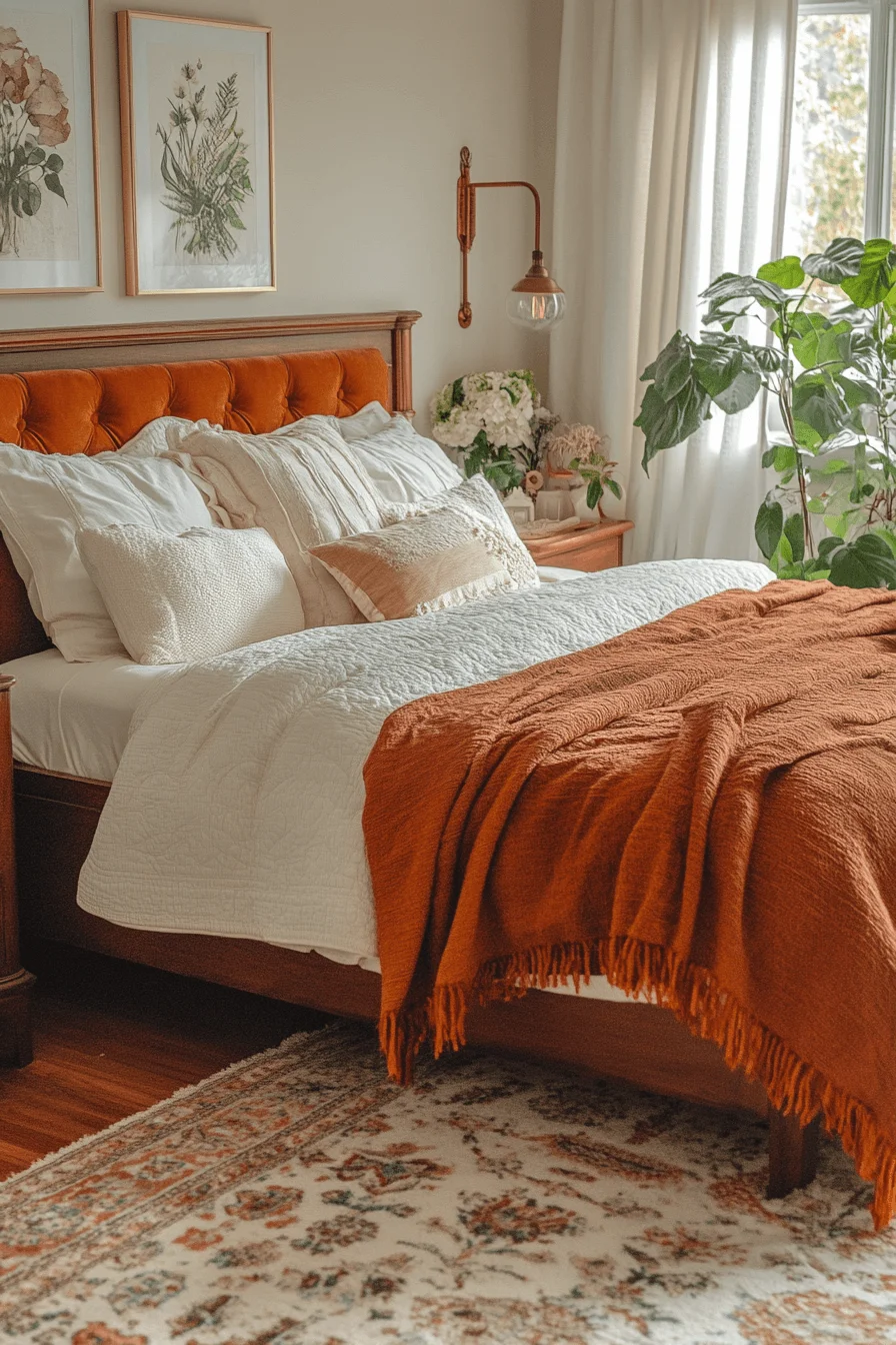 Terracotta Boho Bedroom Ideas