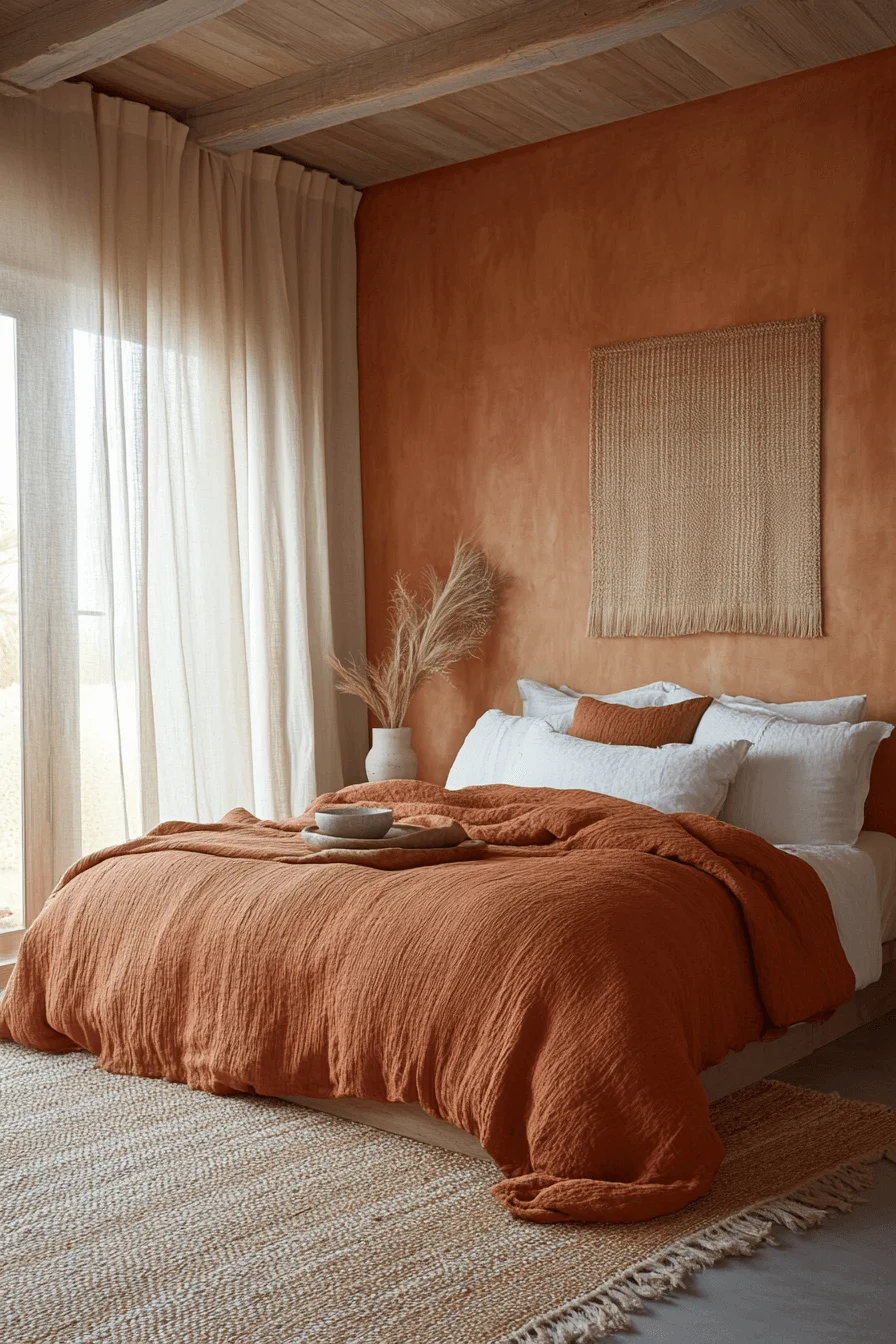 Terracotta Boho Bedroom Ideas