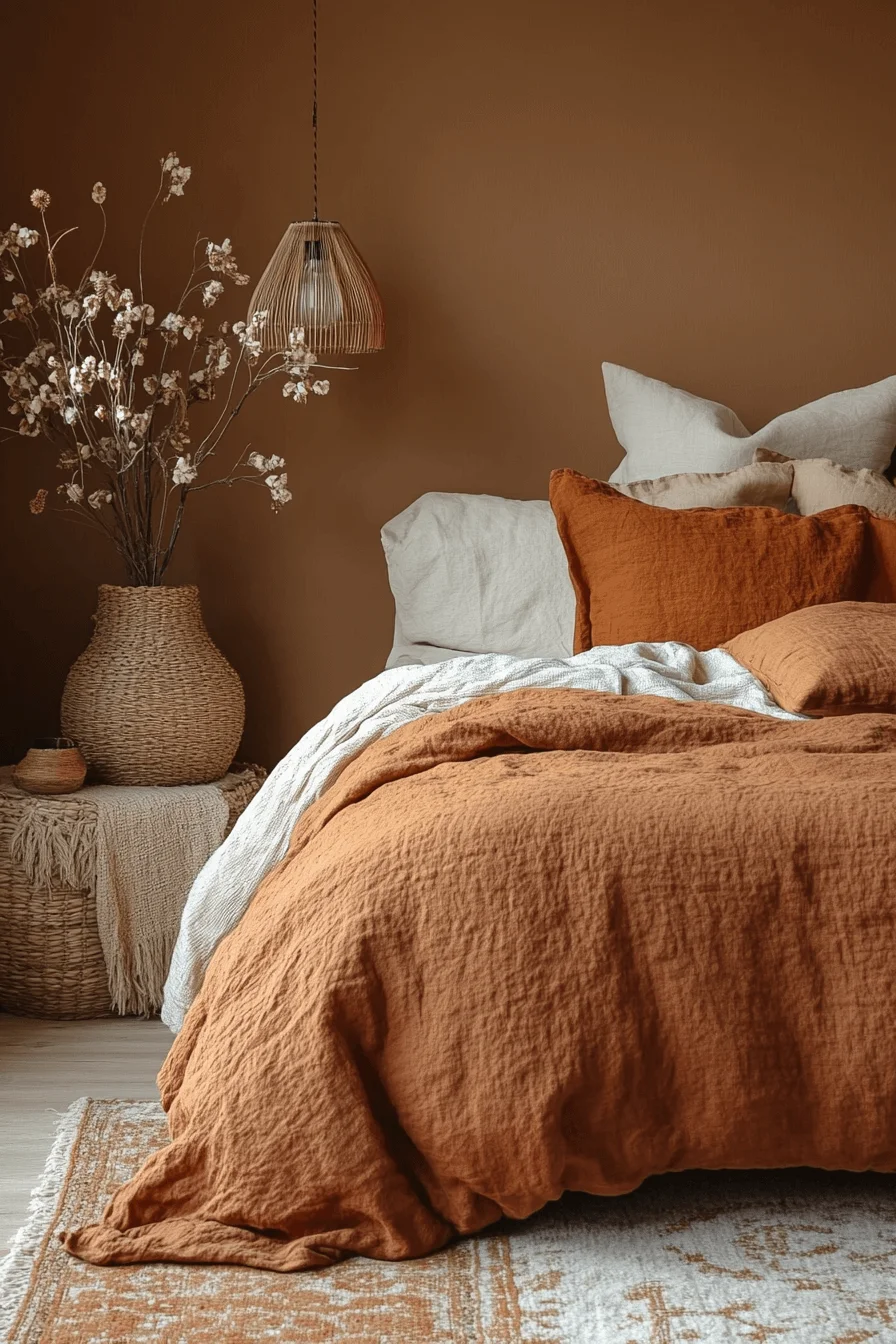 Terracotta Boho Bedroom Ideas