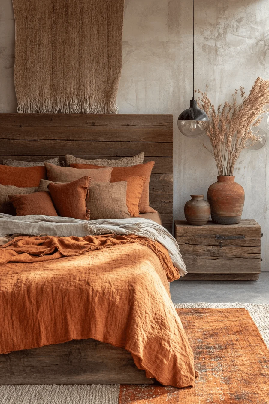 Terracotta Boho Bedroom Ideas